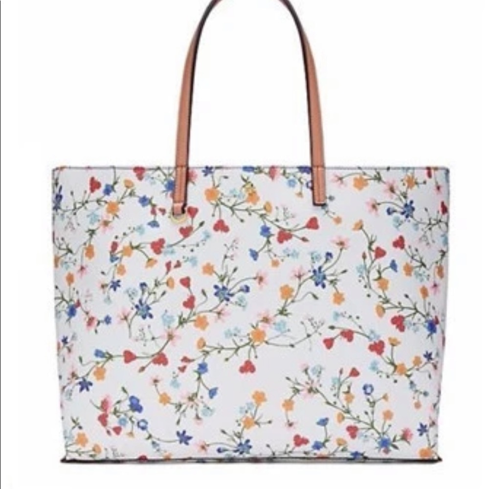 Tory Burch Delphi Floral Tote